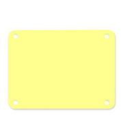 Profboard Snijplaat Geel 30x40x0,1cm