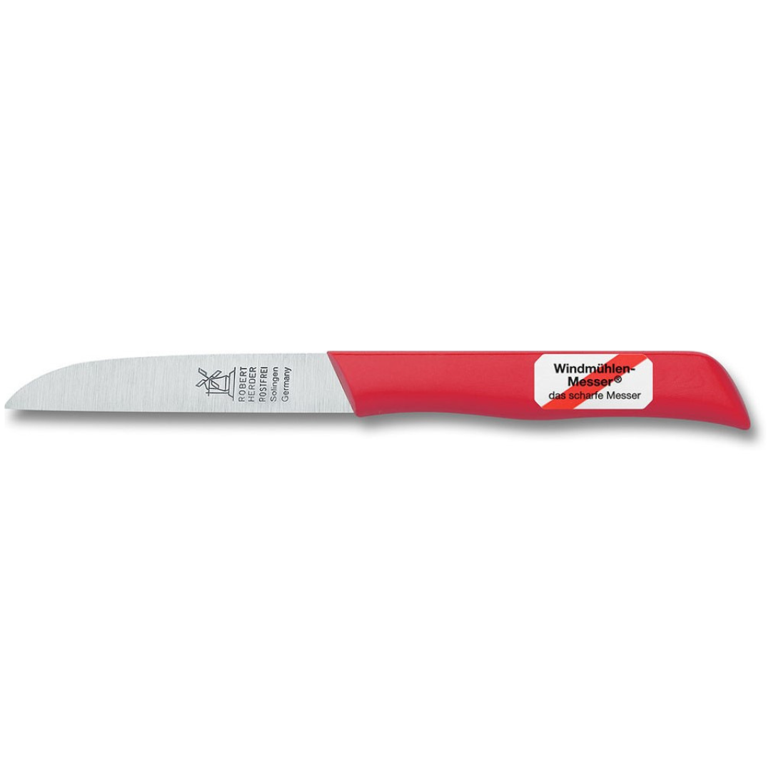 Robert Herder Molenmes RVS 8,5 cm Rood