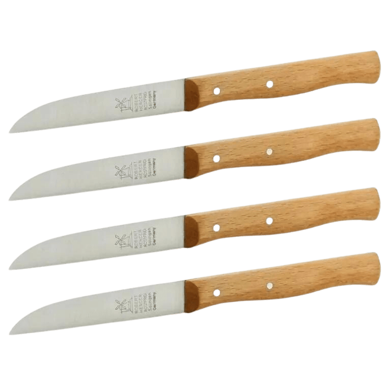 Robert Herder Molenmes RVS 8,5 cm set van 4