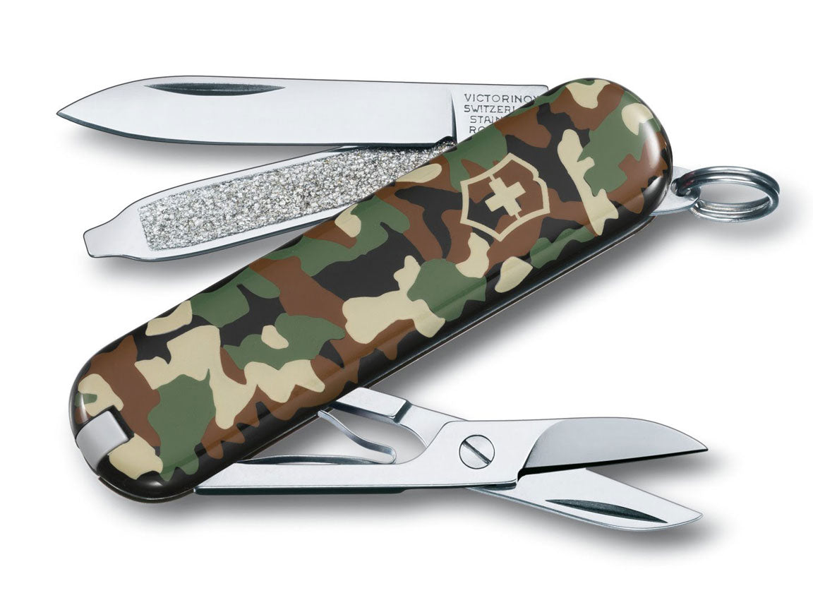 Victorinox Classic SD Printed Camouflage Zakmes 7 functies