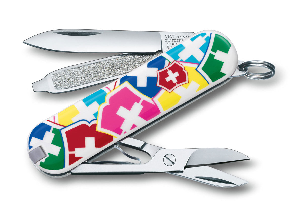 Victorinox Classic SD Printed Colors Zakmes 7 functies