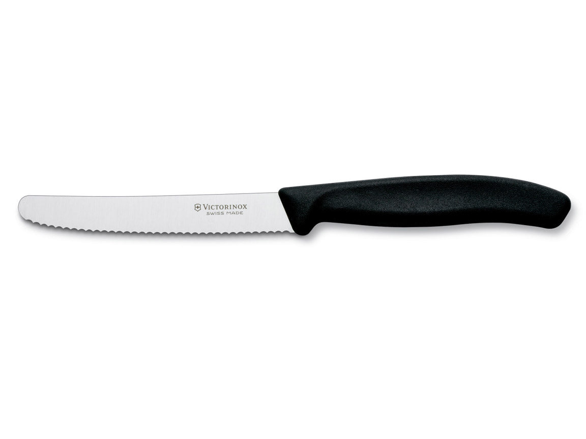 Victorinox Classic Steakmes RVS Zwart 11 cm
