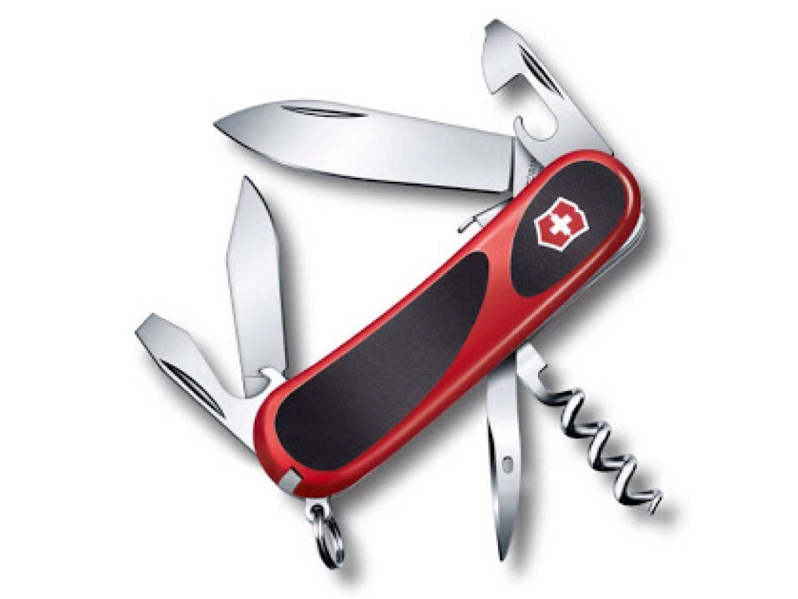 Victorinox Evolution 10 Red/Black Zakmes 13 functies