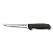 victorinox fibrox uitbeenmes rvs zwart kunststof 15 cm