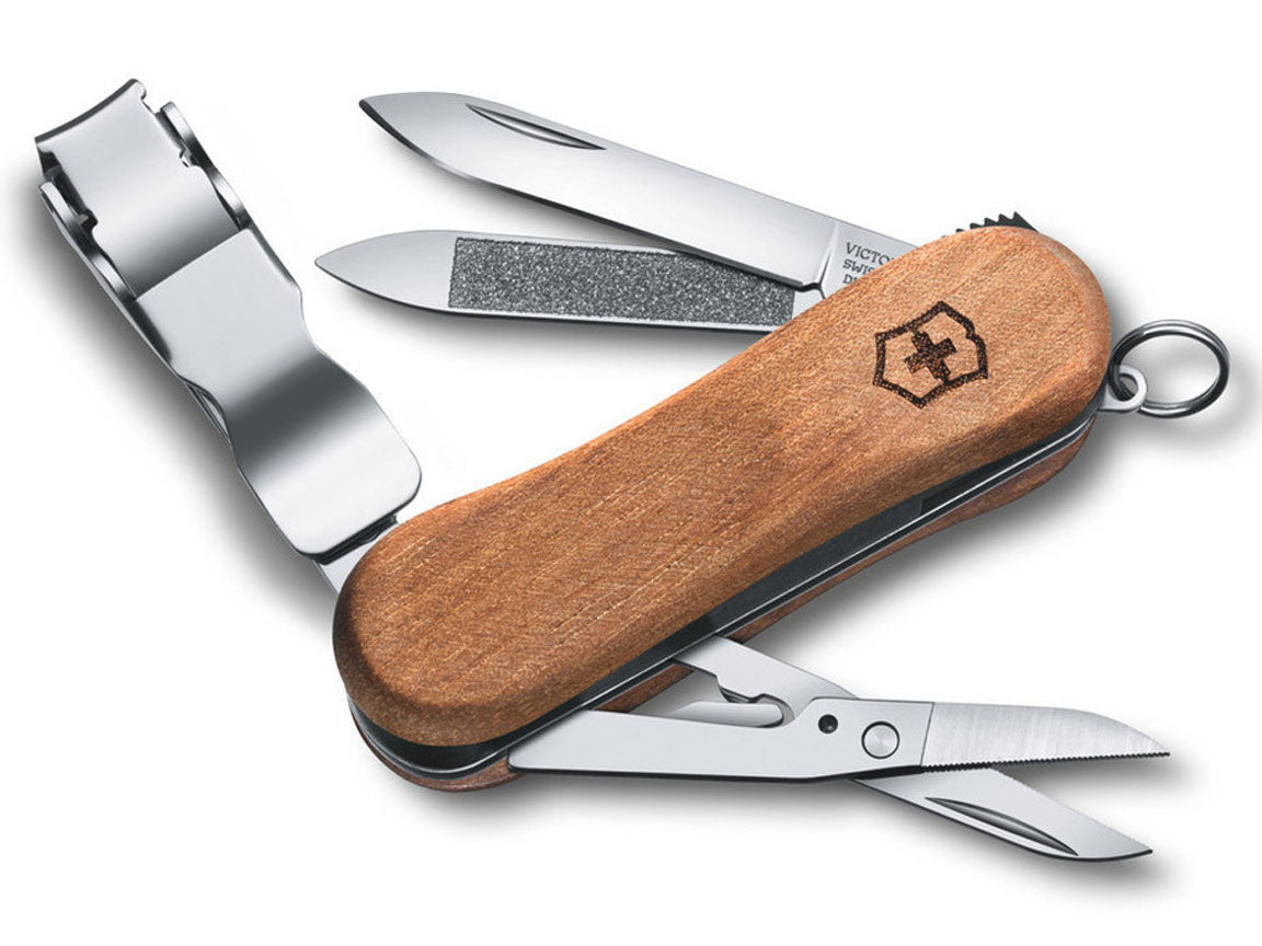 Victorinox Nailclip Wood 580 Zakmes 6 functies