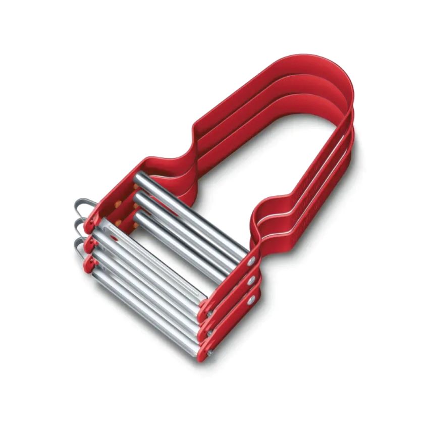 set van 3 victorinox dunschillers rvs rood