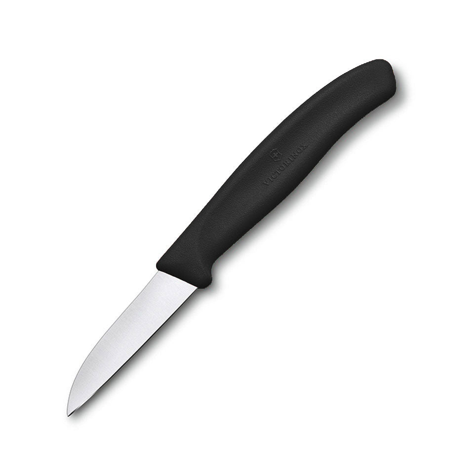 victorinox schilmesje rvs zwart kunststof 6 cm links