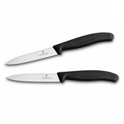 Victorinox Schilmes Zwart 8 cm RVS glad 2 stuks