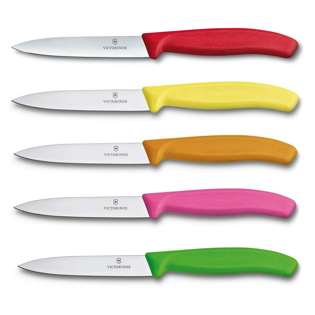 Victorinox Schilmes 8 cm RVS glad set van 5