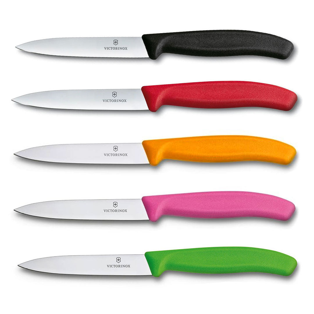 Victorinox Schilmes 8 cm RVS glad set van 5