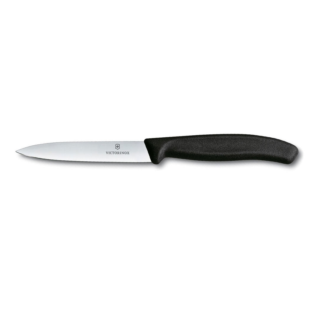 Victorinox Schilmes 8 cm RVS glad set van 6 verschillende kleuren (zwart, rood, geel, oranje, roze, groen)