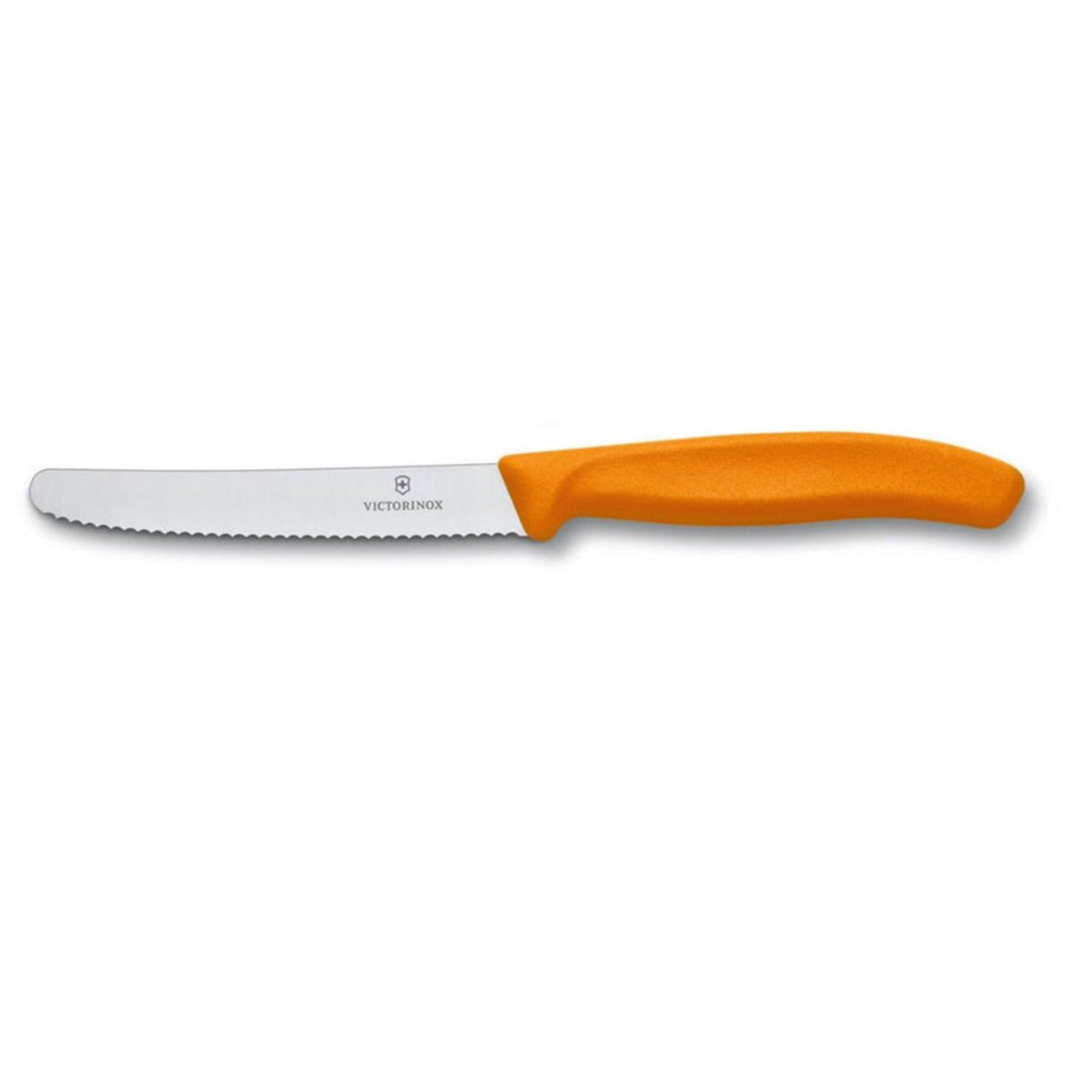 Victorinox Classic Steakmes RVS Oranje 11 cm