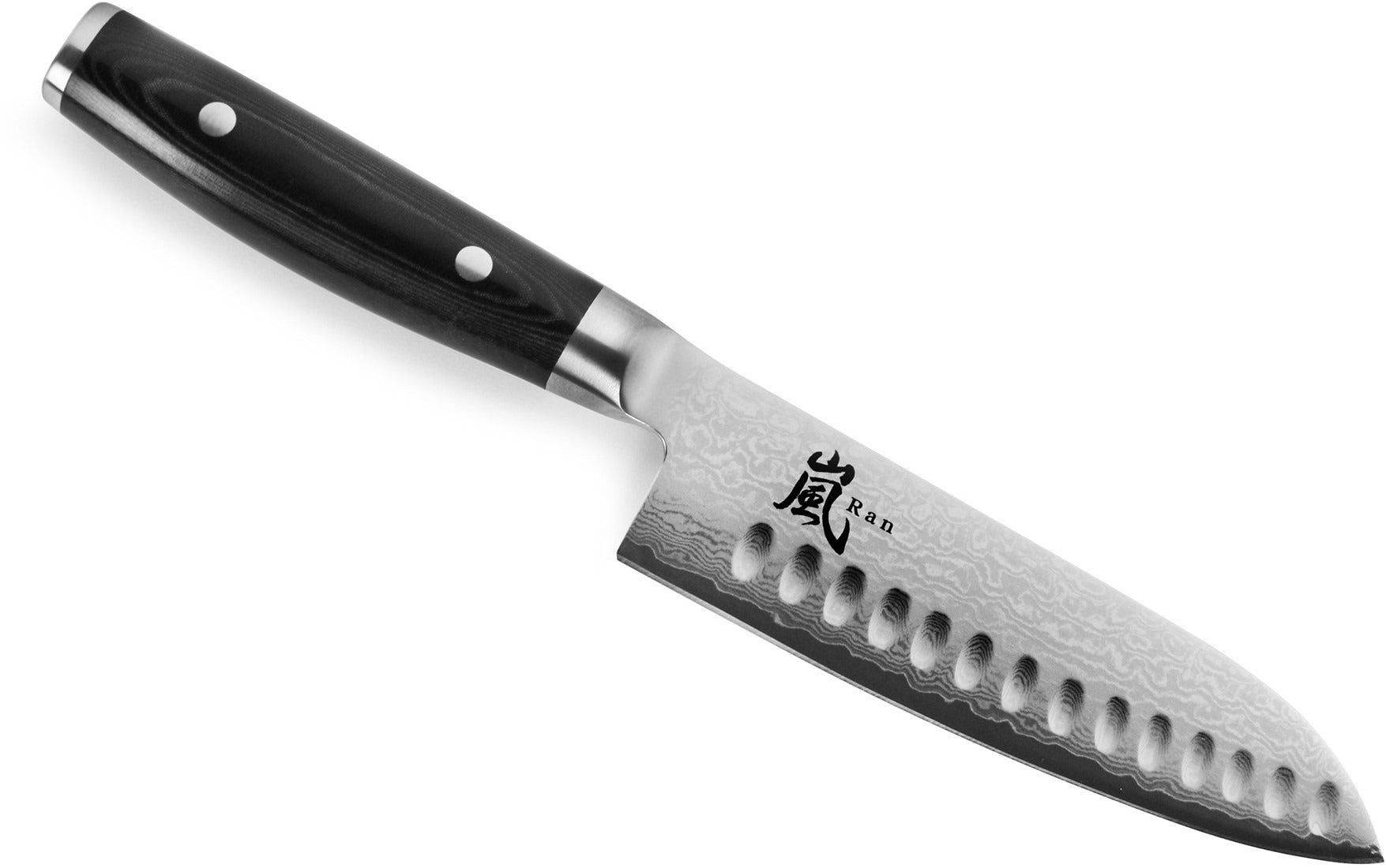 Yaxell Ran Santokumes GH met kuiltjes RVS 16,5 cm
