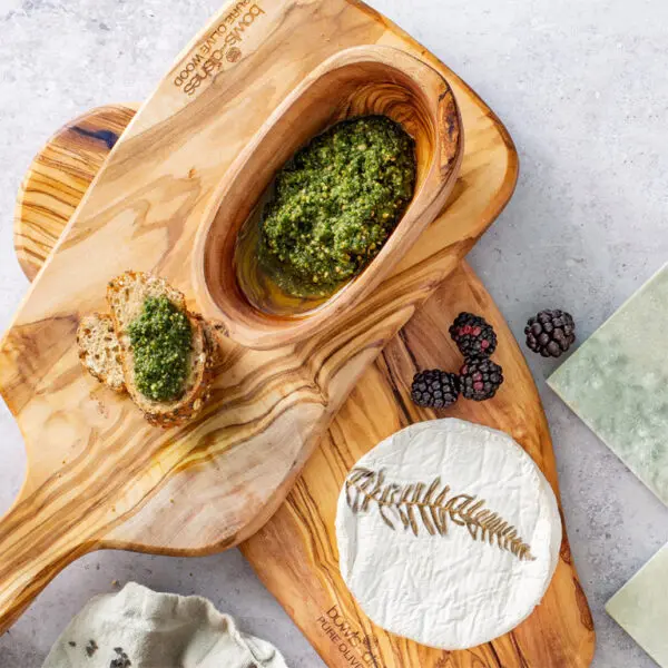 Bowls & Dishes Serveerplank Handvat Olijfhout 45 cm