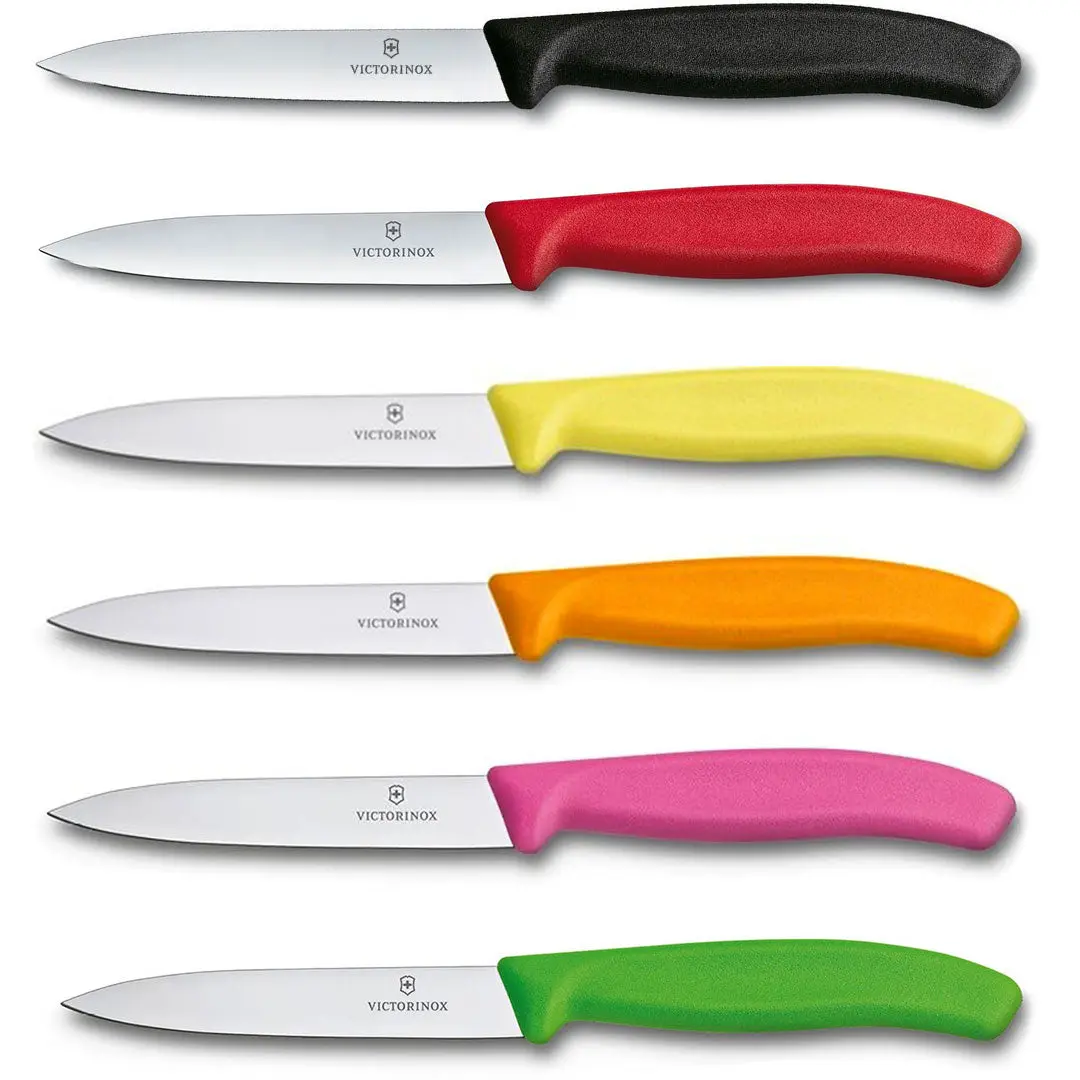 6 victorinox schilmes RVS glad 8cm