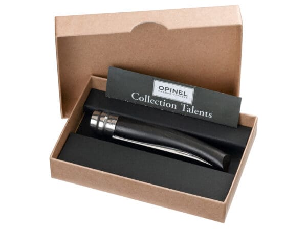 Opinel zakmes Effilé N°10 Ebbenhout
