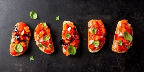 Bruschetta recept (voor 4 personen)