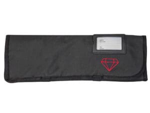 Diamant Sabatier Messenmap zwart nylon 6 vaks
