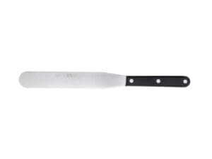 diamant sabatier spatel zwart rvs 20 cm