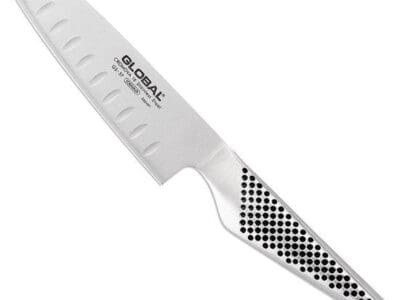 global gs90 santokumes met kuiltjes 13 cm rvs