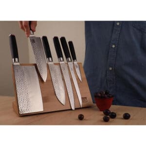 KOTAI Magnetische Bamboe Messenhouder