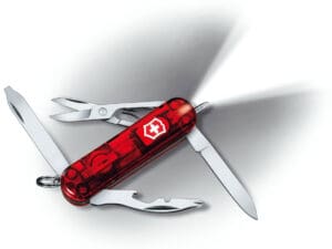Victorinox Midnite Manager Zakmes Rood Transparant 10 functies