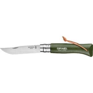 opinel zakmes n08 rvs met koord