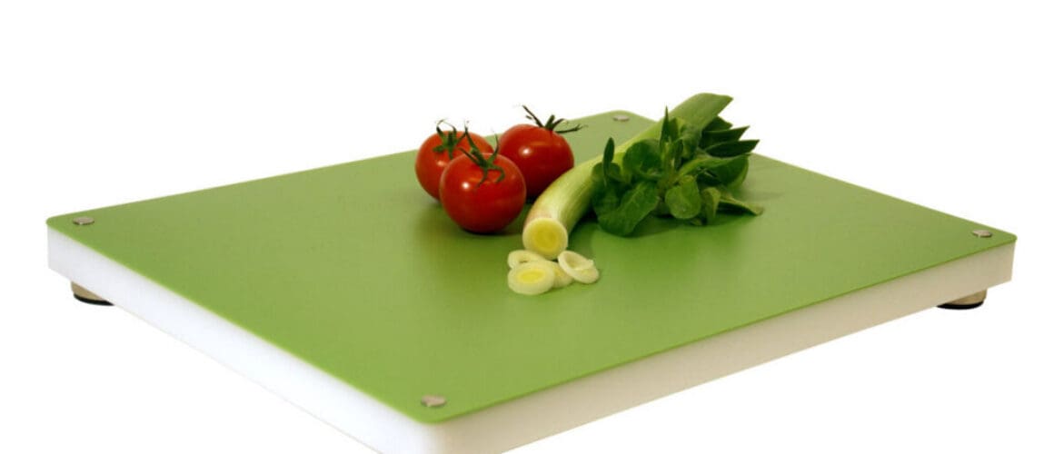profboard basisplank met groene kunststof snijplaat