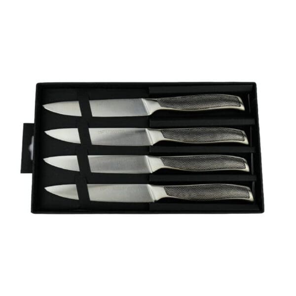 4 diamant sabatier riyouri steakmessen in doos bovenaanzicht