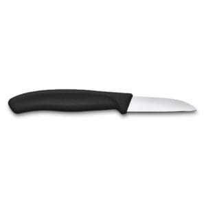 victorinox schilmes zwart glad 6 cm rvs