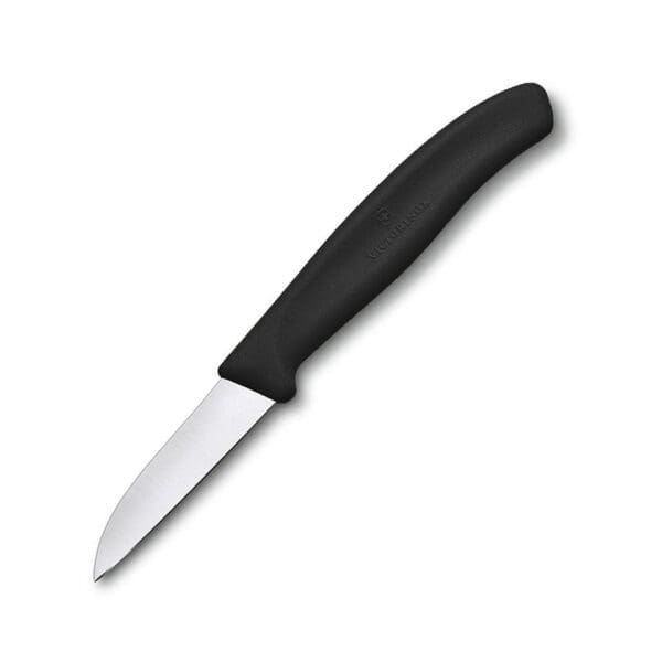 victorinox schilmes zwart glad rvs 6 cm