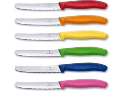 Victorinox tafelmessen in 6 verschillende kleuren