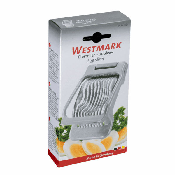 westmark ei snijder rvs en aluminium in verpakking