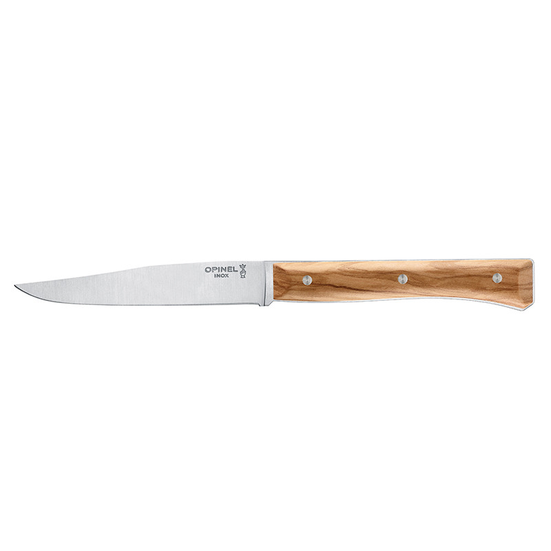 Opinel Facette Olive tafelmessenset 4-delig glad