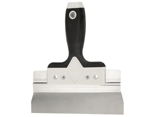 Super Prof plaatmes RVS aluminium soft grip 17 cm