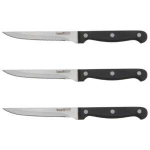 Homey's steakmessen RVS en ABS 3 stuks