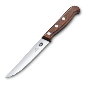 Victorinox Wood pizza- en steakmessenset 2 stuks 12 cm kartel
