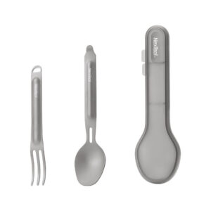 NexTool bestekset vork en lepel titanium 2-delig