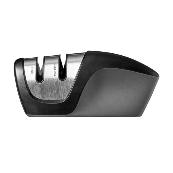 Diamant Sabatier mini messenslijper grijs met borstel