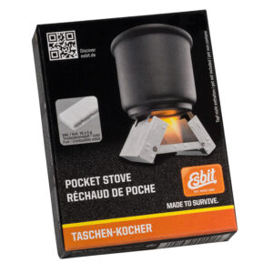 Esbit Pocket Stove S met zestien brandstoftabletten