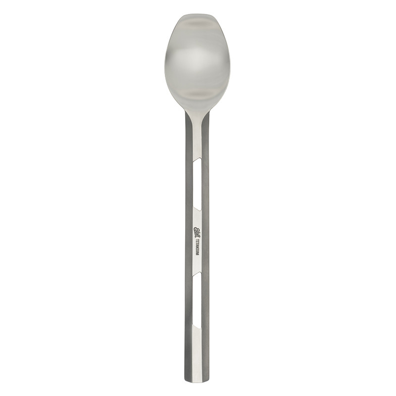 Esbit extra lange titanium camping lepel