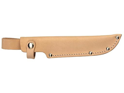 Leren messen-etui 20 cm