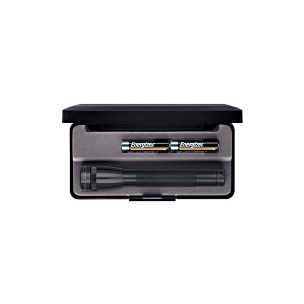 Maglite Mini AA zaklamp zwart aluminium in cassette
