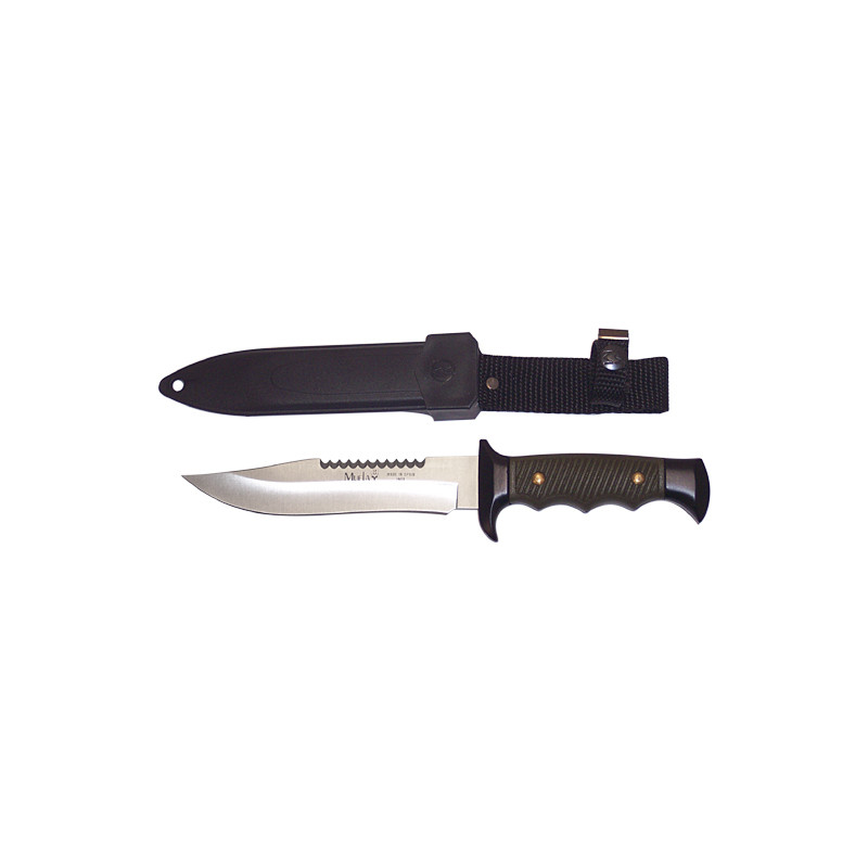 Muela outdoormes groen met zaag 16 cm