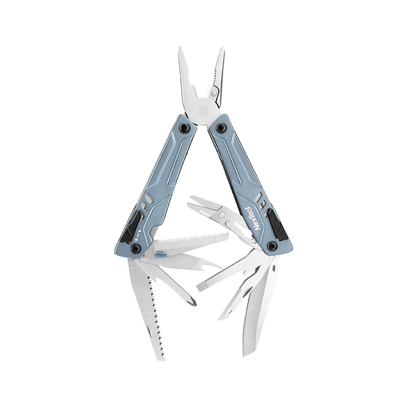 NexTool Sailor Pro multitool blauw 15 functies met bitkit