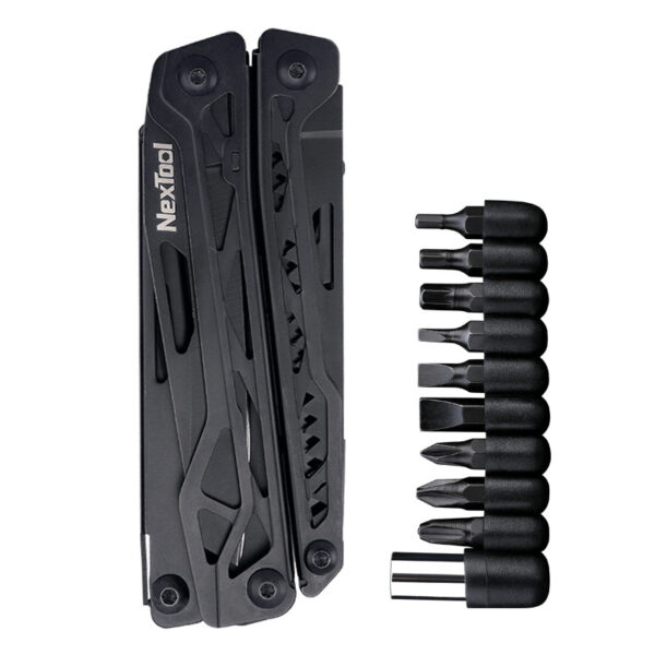 NexTool bitkit met 9 bits zwart