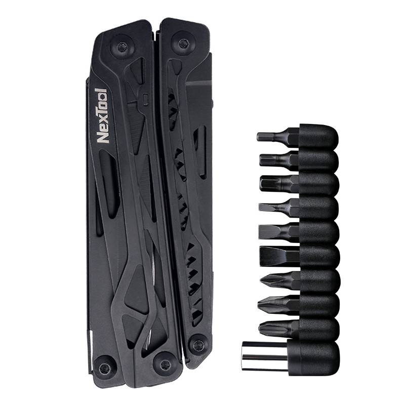 NexTool bitkit met 9 bits zwart