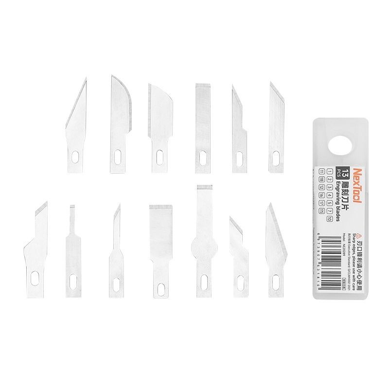 NexTool vervangingsmesjes voor Pocket Tool E1 13 stuks