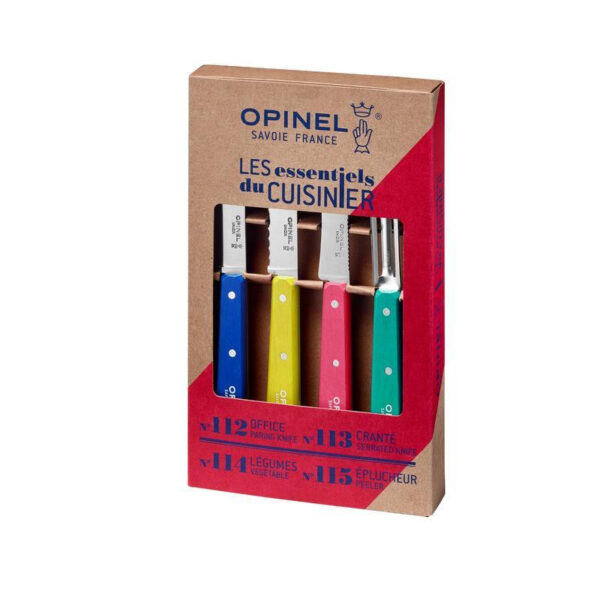 Opinel Les Essentiels Pop80 keukenset 4-delig