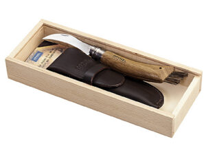 Opinel N°08 Gourmets champignonzakmes eikenhout met etui